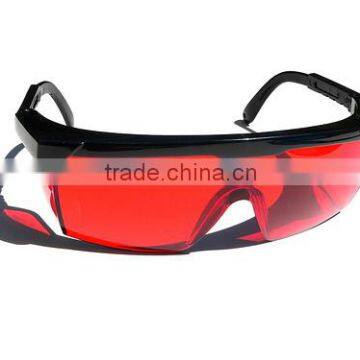 Fashion red color teeth whitening goggles, laser protective goggles, safety goggles for medical, dental used goggles