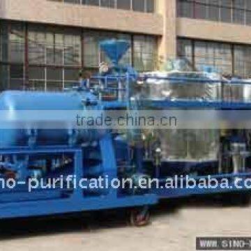 engine car mobile truck disposal oil&hydralic oil purifier recycling refinery plant
