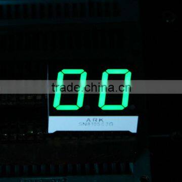 0.56 inch,7 Segment LED Display,Pure Green,Common Anode/Cathode