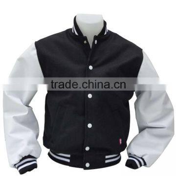 Wholesale cotton red jacket baseball jacket for men hote sale