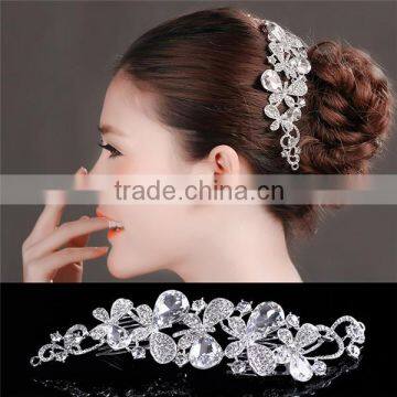 MYLOVE Bride Barrettes women diamond hair accessory handmade wholesale MLF134