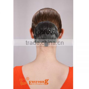 braided bun hairpiece, cheap synthetic hair buns