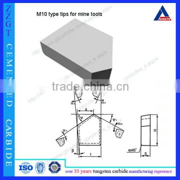 full equipped cemented carbide tips for mine tools coal drill bits