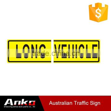 AU Euro safety car sticker, road safety products, safety traffic signboard