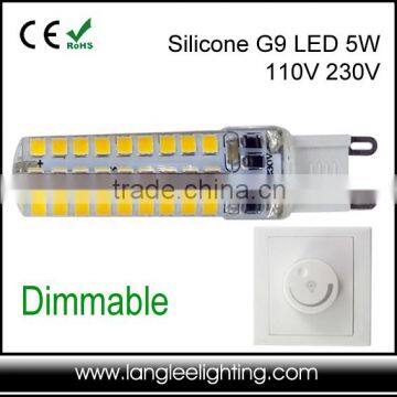 Dimmable 72SMD2835 110/220V 4W Lampholder G9