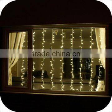 110V led waterproof color changing copper wire curtain light