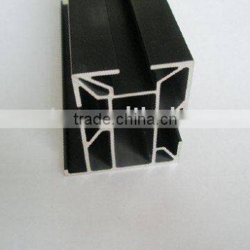 black anodizing aluminum industrial profile