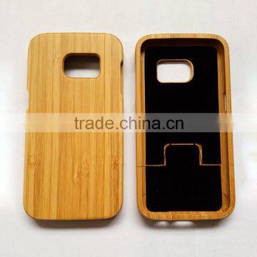 Custom blank real wood case for Samsung S7/S7 edge