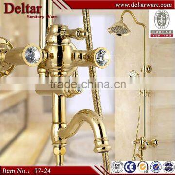 multi-function brass bathroom hot and cold water mixer shower, shower mixer faucet import