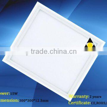 TUV CE Rohs IEC Approved 2 Years Warranty 15W 300x300 LED Panel Parts