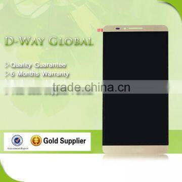 Factory Price Lcd For Huawei mate 7 LCD Display With Touch Screen Glass Panel Digitizer Assembly Black white Gold