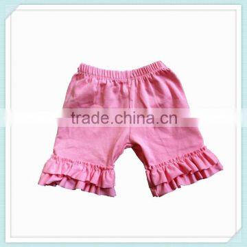 Persnickety Children's Boutique Summer Shorts Sexy Girls Shorts Toddler Girls Solid Cotton Ruffles Short Pants For Baby Girls