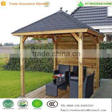 2015 best sell high quality wooden gazebo