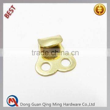 Custom Double Holes Brass Hook For Shoes