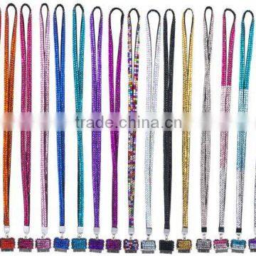 iSTRAP Colored Rhinestone Lanyards