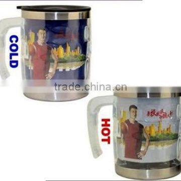 temperature sensitive color changing mugs