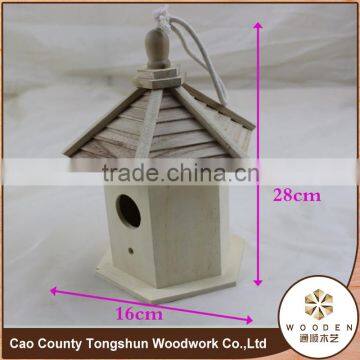 Mytest Paulownia Wooden Bird House