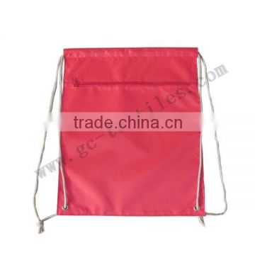 promotional 420D polyester drawstring bag