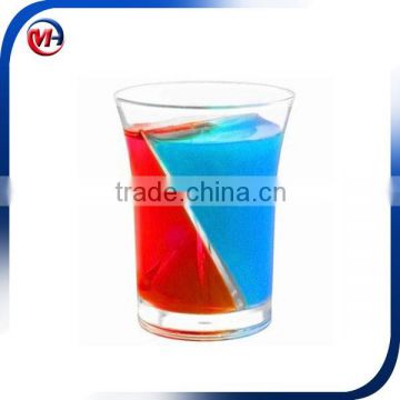 plastic separate wine cup/Plastic liqueur glass/shot glass