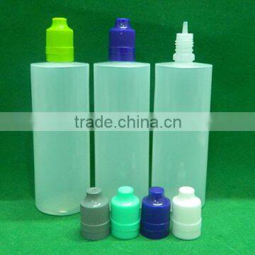 PE bottle of e juice 10ml 30ml 50ml e liquid bottle pe eye plastic with childproof cap