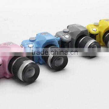 Wholesale mini camera key chains/ Best selling mini camera key chains with colorful rope