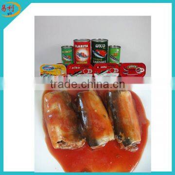 Canned sardine fish in chili