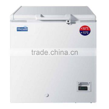 0~8 Ice-Lined Voltas Deep Freezer Refrigerator Medical Refrigerator