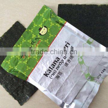 1/2 Cut 200pcs Roasted Seaweed Laver Seafood Snack photo-2