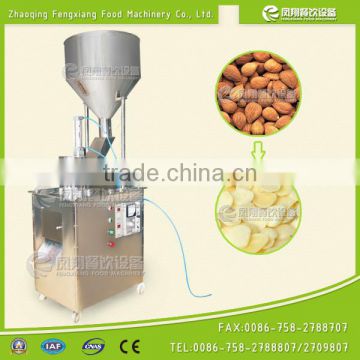 Full Automatic Nut Almond Peanuts Slicing Machine