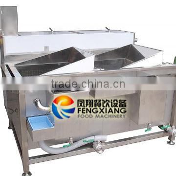 Double Trough Vegetable Fruit Washing Maching