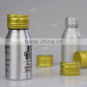 High quality aluminium capsule bottle with food coating inside