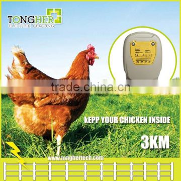 Australia battery power electric fence energizer / chicken fence charger for animals