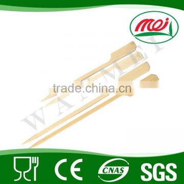 long bamboo paddle skewers 18cm