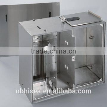 Stainless steel welded enclosure