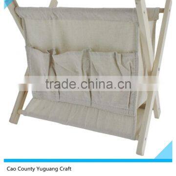 Printed Canvas Storage Basket Shelf Storage Box/canvas Magazine Rack photo-2