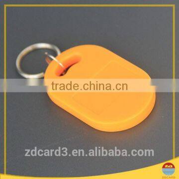 Offset logo printed plastic rfid keytag