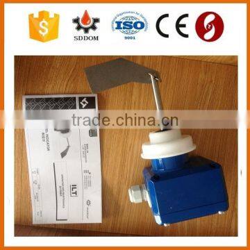 auto guided wave radar level transmitter with level indicator and 4-20mA output measuring the liquid and solid made in china