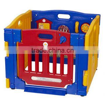 4 Sides Extendable Portable Plastic Baby Play Fence Playpen