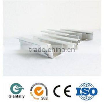 Silver anodizing aluminium profile exhibition