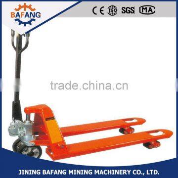 Manual hydraulic forklift , Nylon Wheels Manual Pallet Truck