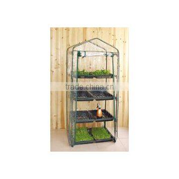 Plastic Cover With Seed Tray Mini Conservatory Kits HX51014-B4