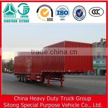 Strengthen Container Semi Trailer,Cargo Box Semi Trailer Used to Carry Goods