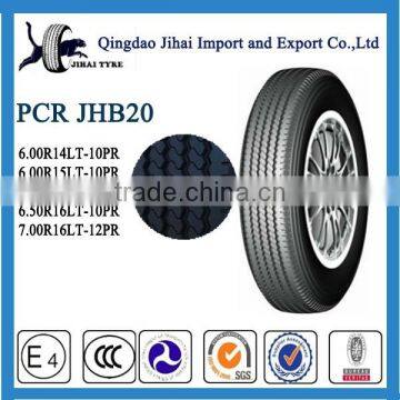 high speed semi steel radial PCR tires 6.00R14LT-10PR