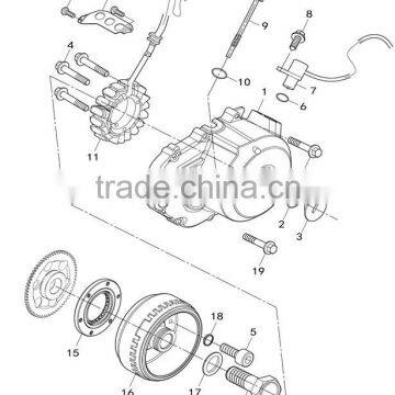 800CC HISUN UTV Magnetic Motor Rotor Assy photo-4