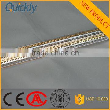 Gold reflector Infrared heating element IR heater lamp for Tunnel drying system