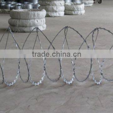 Competitive Price Concertina Razor Wire/Cbt65 Single Coil Razor Barbed Wire photo-3
