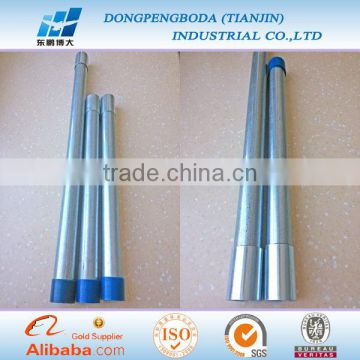 1" hot dipped galvanized conduit tube