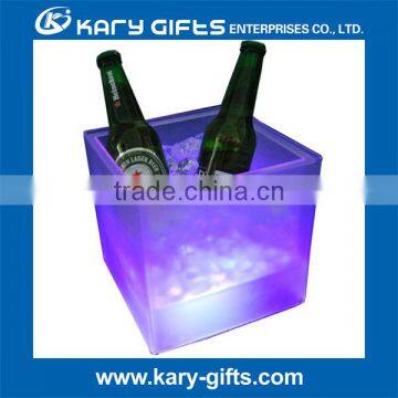 Cool! Plastic Illuminated Ice Coolers Cheap Led Ice Bucket photo-3