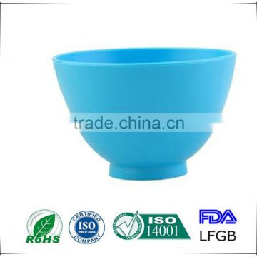 Promotional silicone mask bowl &silicone homemade mixing mask bowl