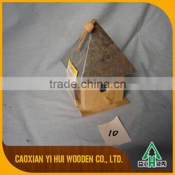 Christmas Hot Hanging Wooden Bird House photo-4